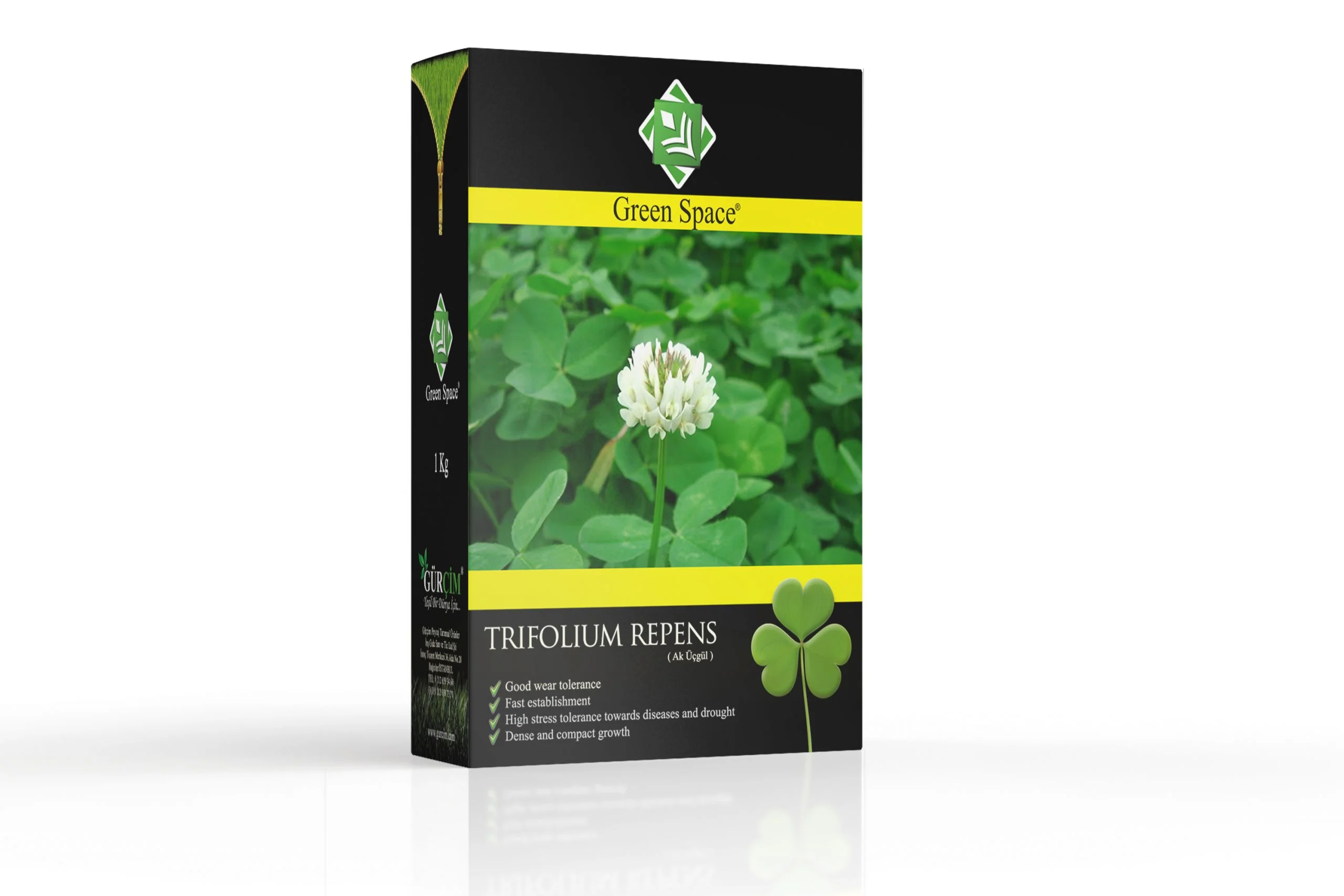 Ak Üçgül-Süs Yoncası (Trifolium repens) 1 Kg