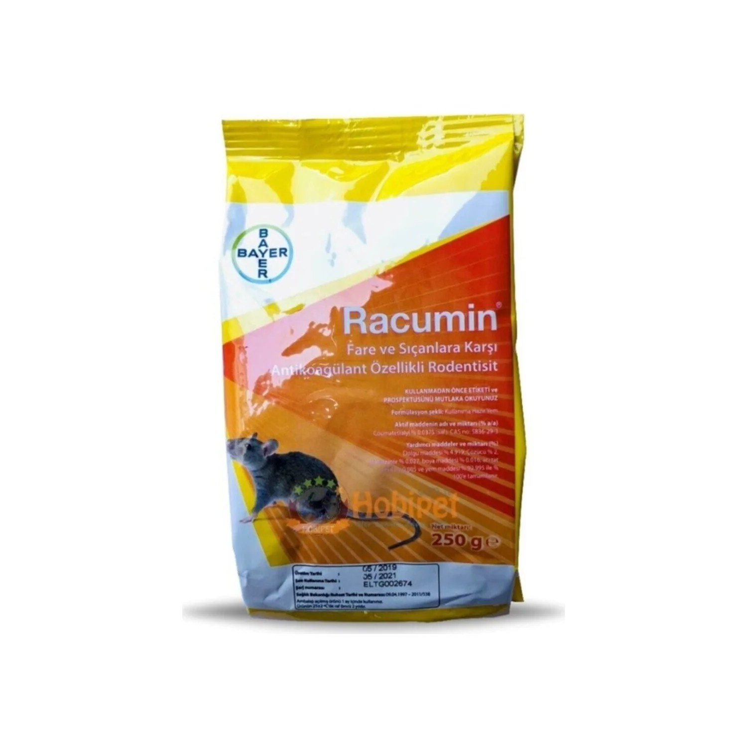 Racumin Fare Zehiri 250 gr