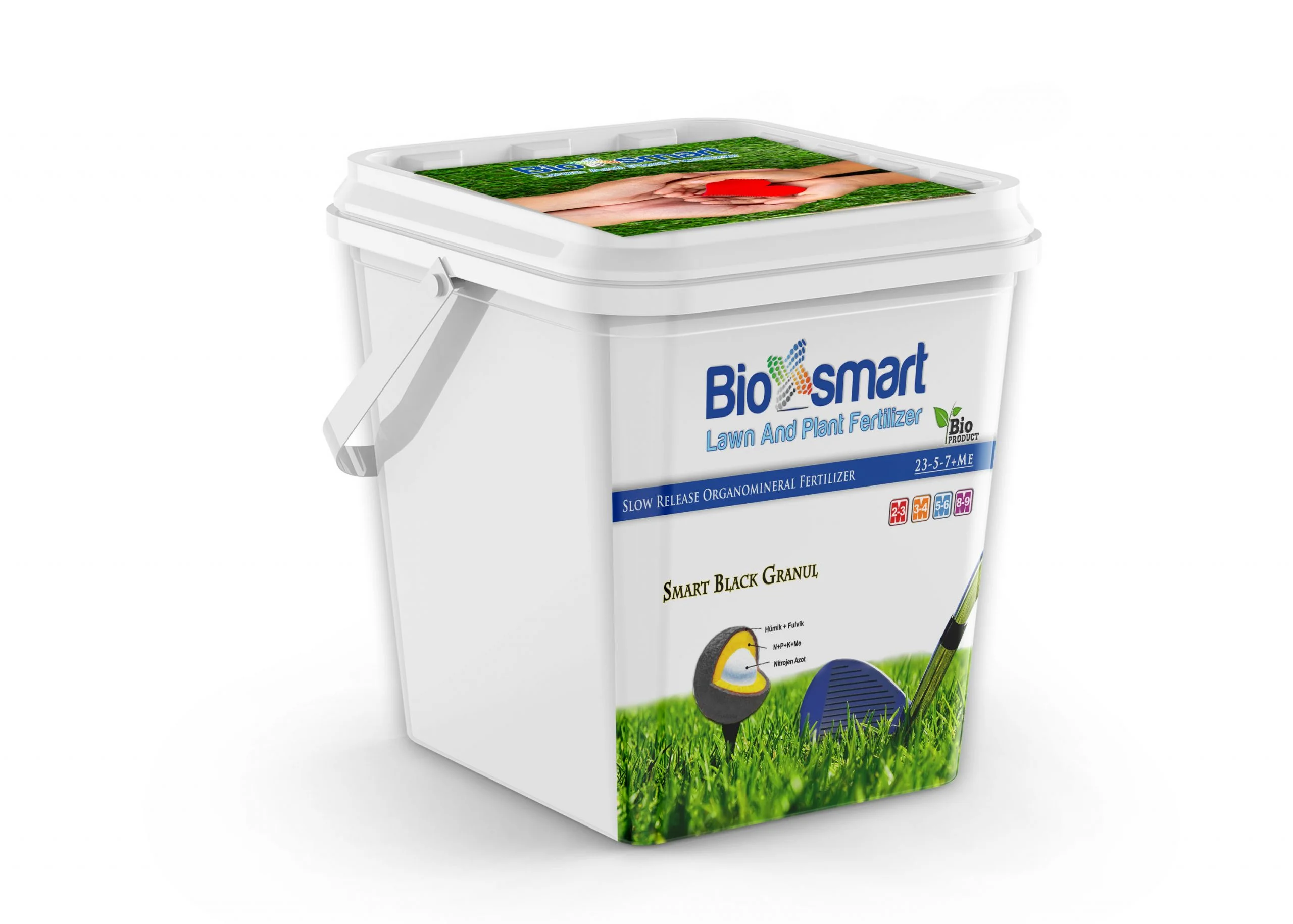 23+5+7+Me ORGANOMINERAL ÇİM ve BİTKİ GÜBRESİ